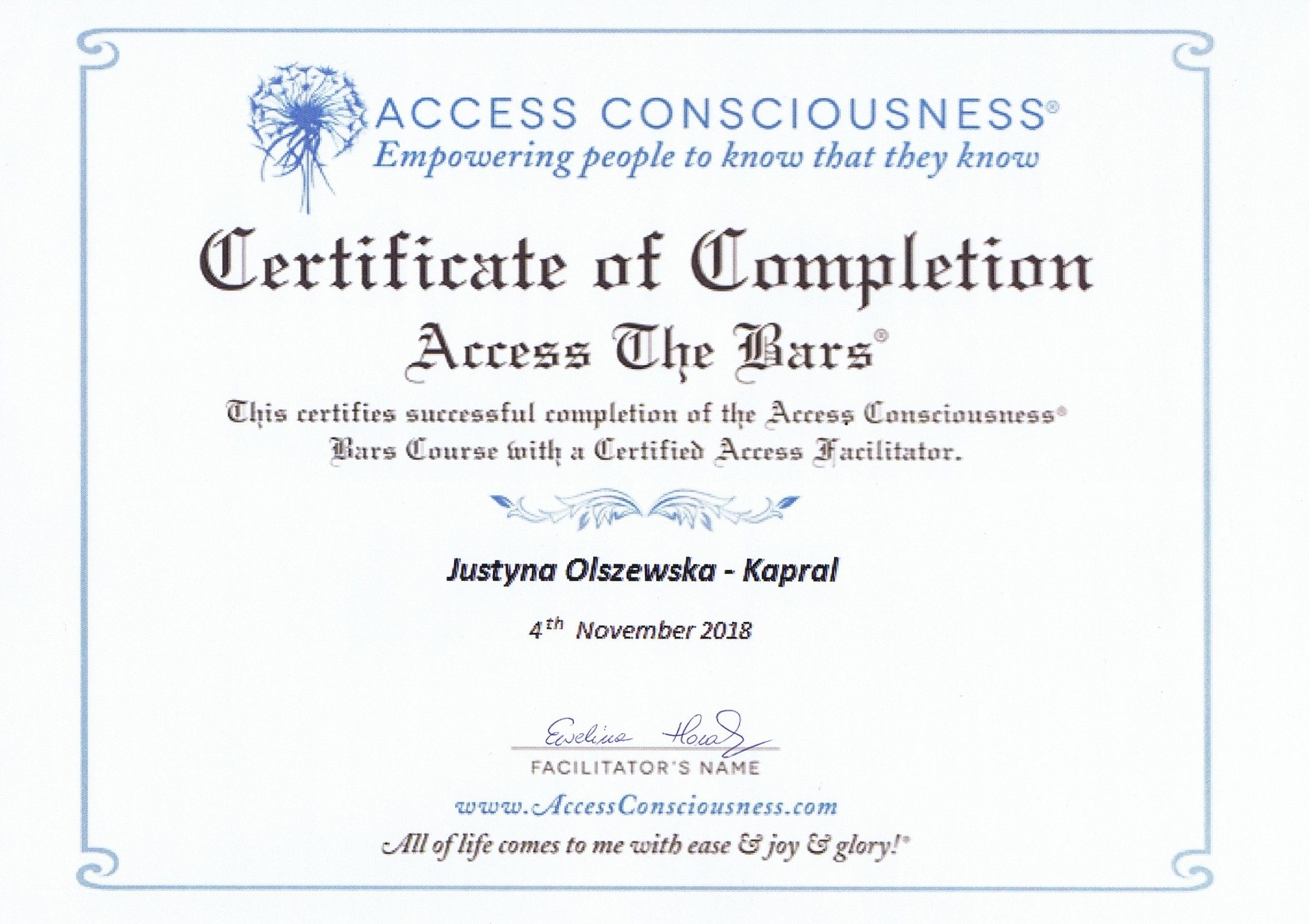 access consciousness
